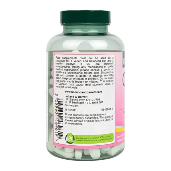 Holland & Barrett Calcium + Magnesium & Vitamin D 180 Tablets - Image 5